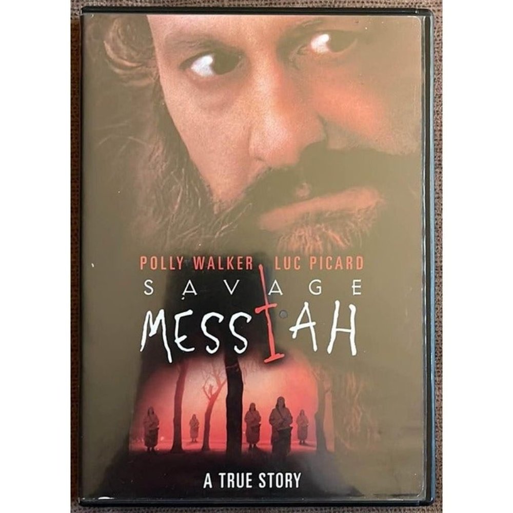 Savage Messiah - DVD - OOP - HTF - True story
